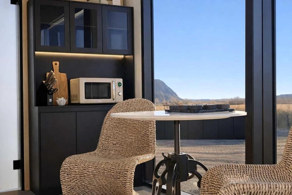 Scandinavian-Inspired Desert Retreat with Mirrored Views | Near Torrey, Utah House in Capitol Reef