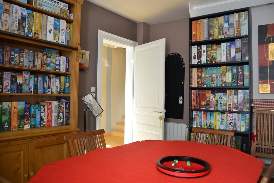 Game Room, Library