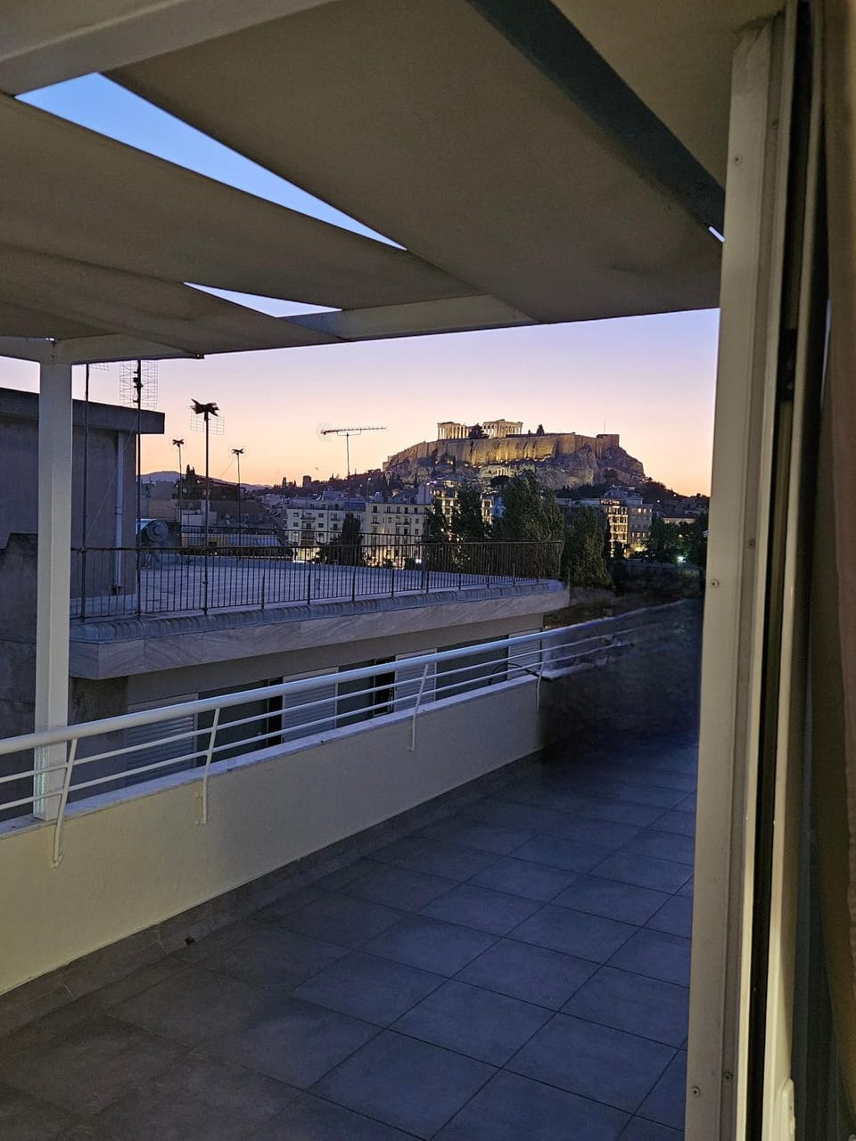 Acropolis view penthouse 70 sqm with huge balcony Apartment in Athens
