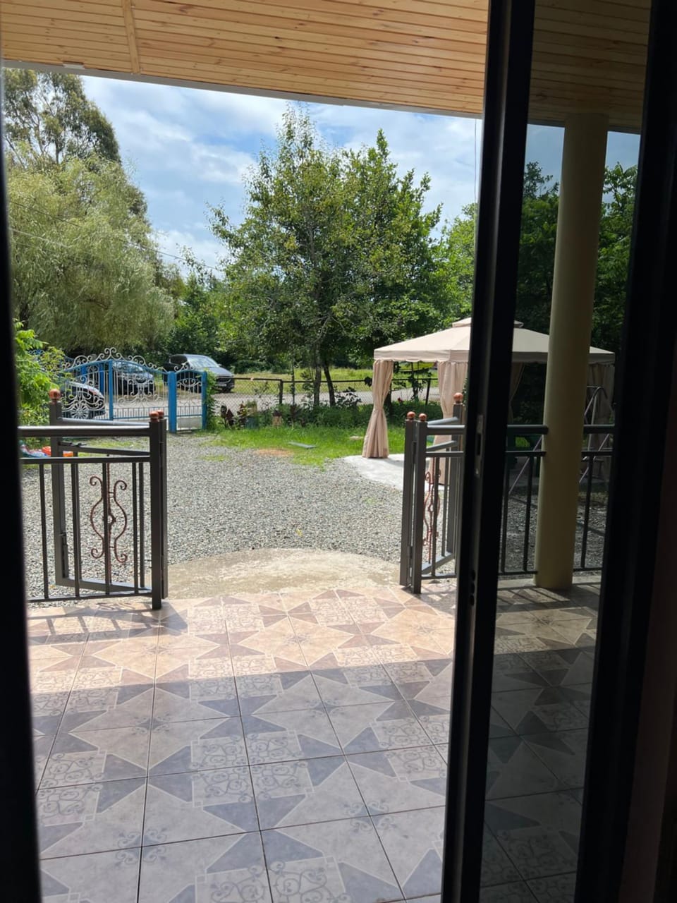 Patio, Spring, Day, Garden, Garden, View (from property/room), Balcony/Terrace, Garden view