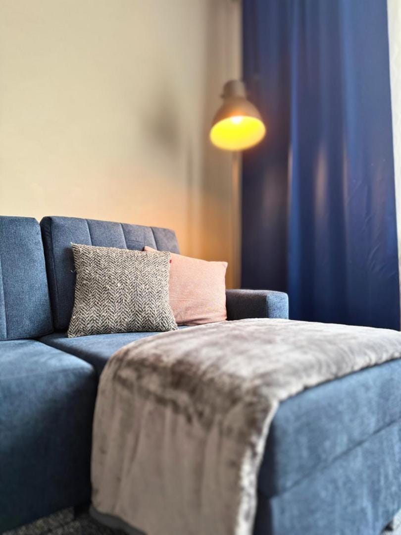 Bed, Living room, Photo of the whole room, Seating area, Bedroom