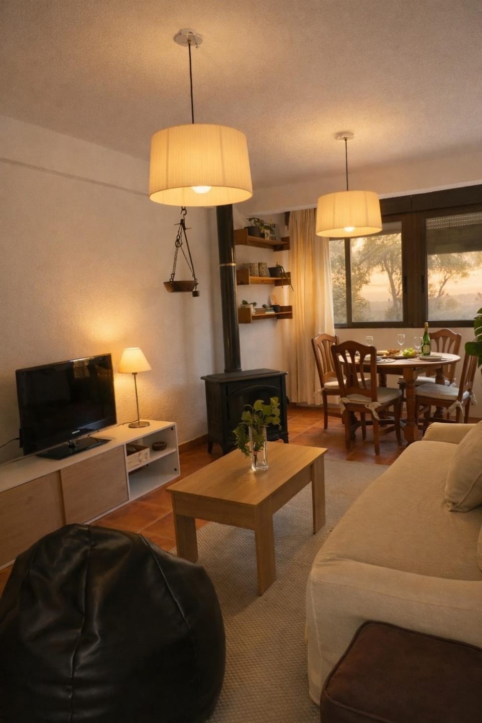 Apartment with lake views for 5 people in San Martín Apartment in Community of Madrid