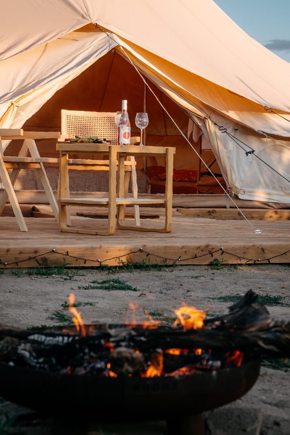 Mezi Vinicemi Glamp Luxury tent in South Moravian Region