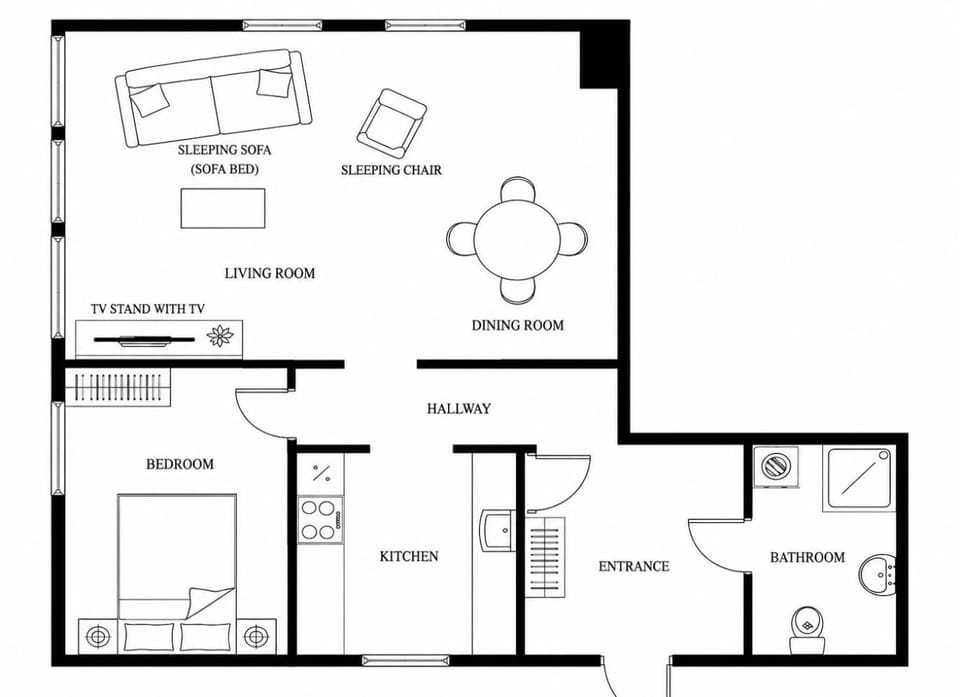 Retreat Near the Beach and Tønsberg Town Apartment in Viken, Norway