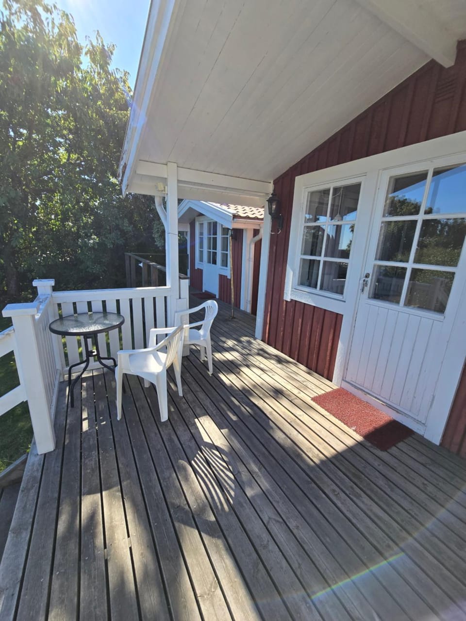 Liten mysig stuga med havsutsikt i Hällevik House in Sweden