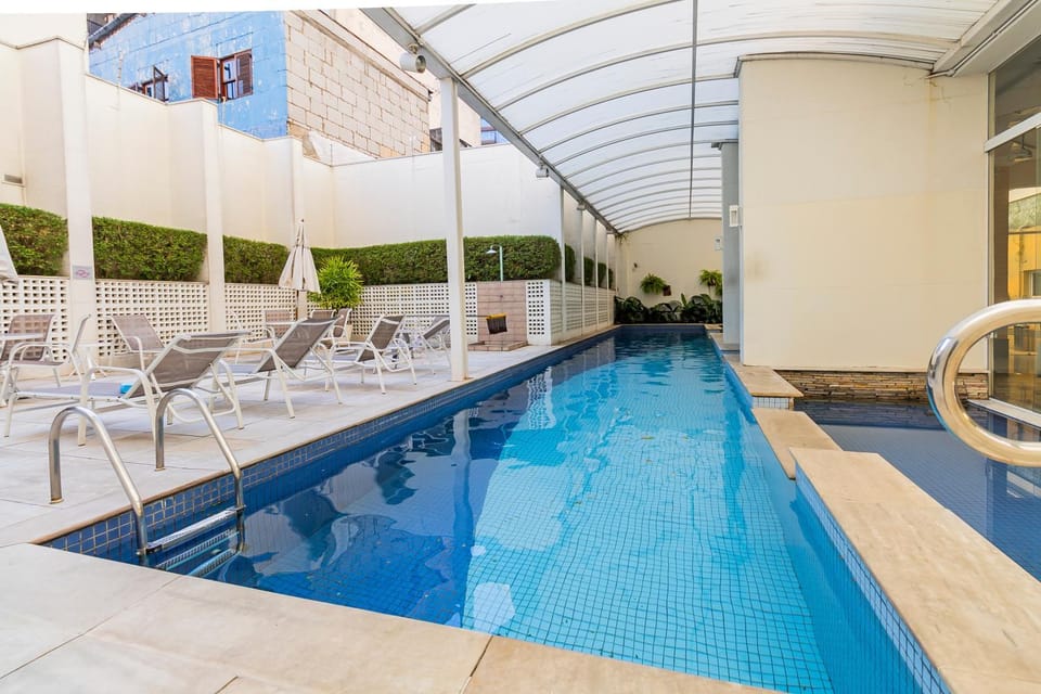 Lindo Studio c Portaria, Vaga, Piscina, Academia Apartment in Sao Paulo City