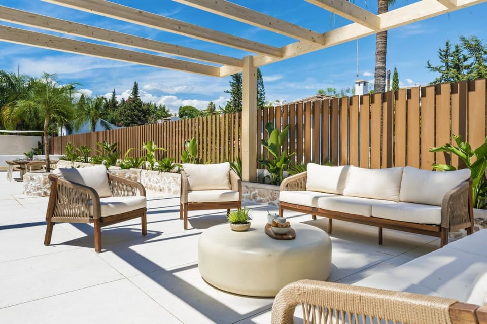 Patio, Garden, Garden view