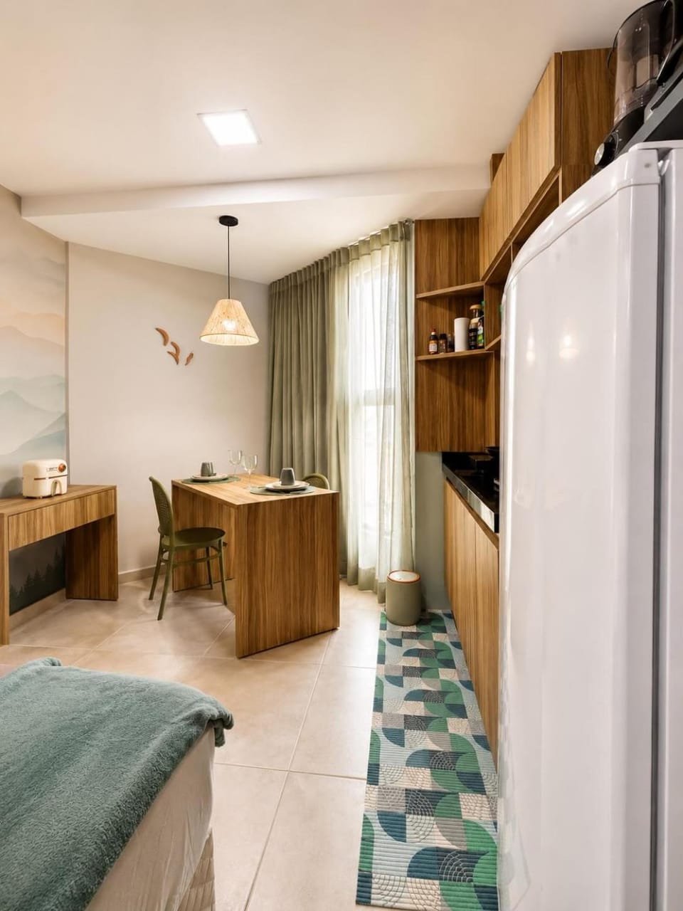 Kitchen or kitchenette, Living room, wardrobe, kitchen