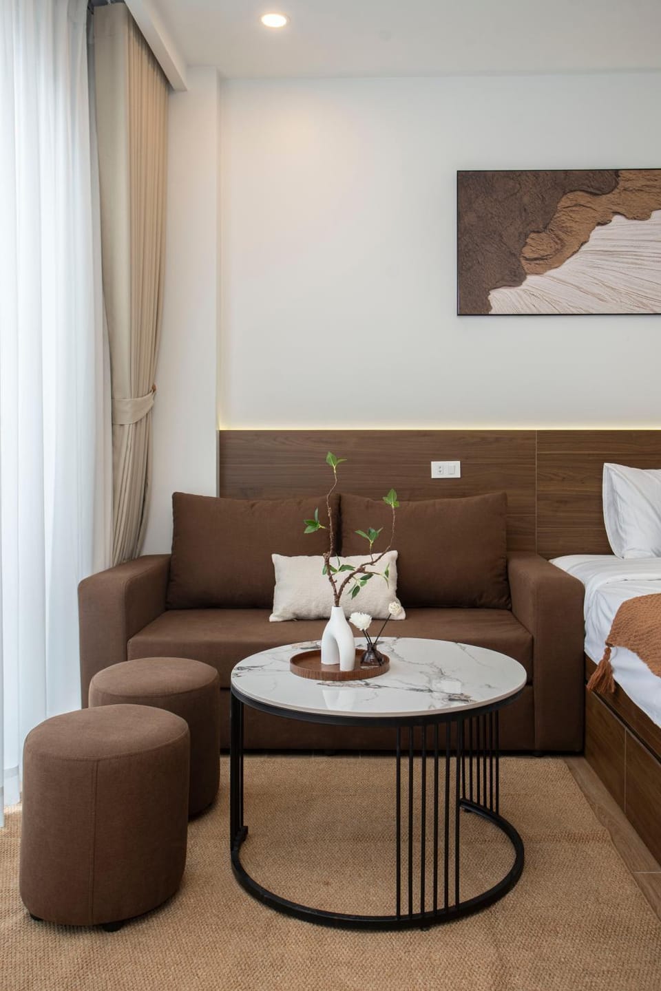 Living room, Bedroom