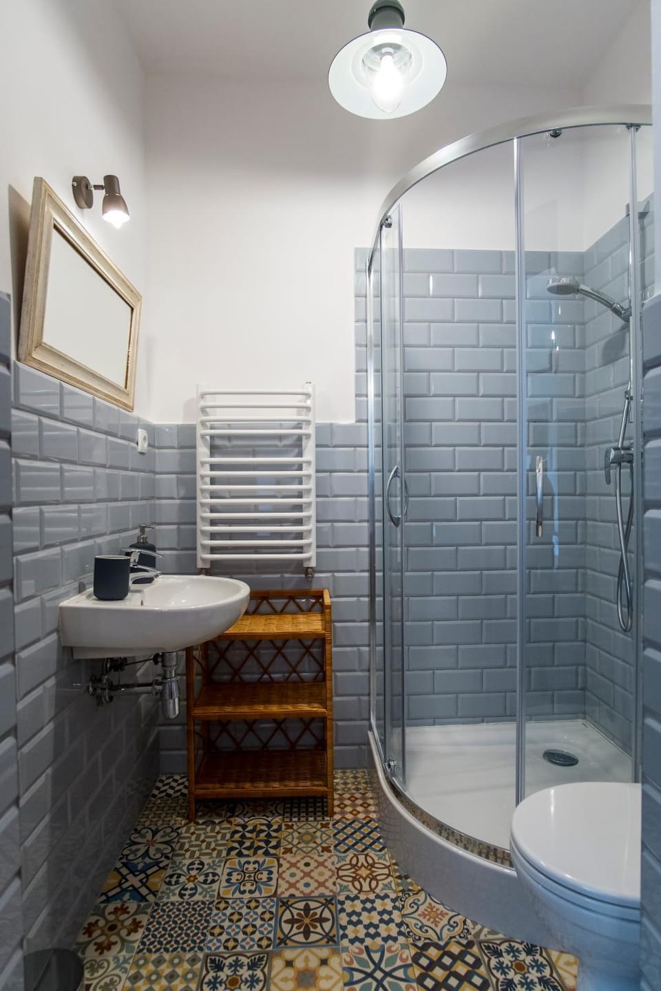 Shower, Toilet, Bathroom, Photo of the whole room