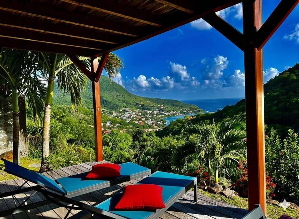 Patio, Garden view, Sea view