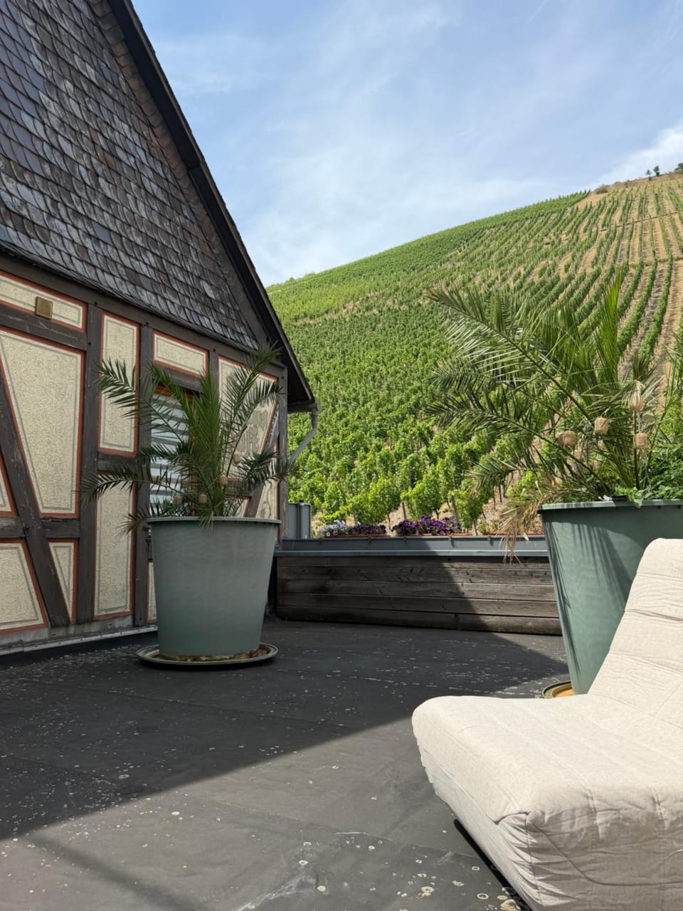 Balcony/Terrace, Seating area, Mountain view