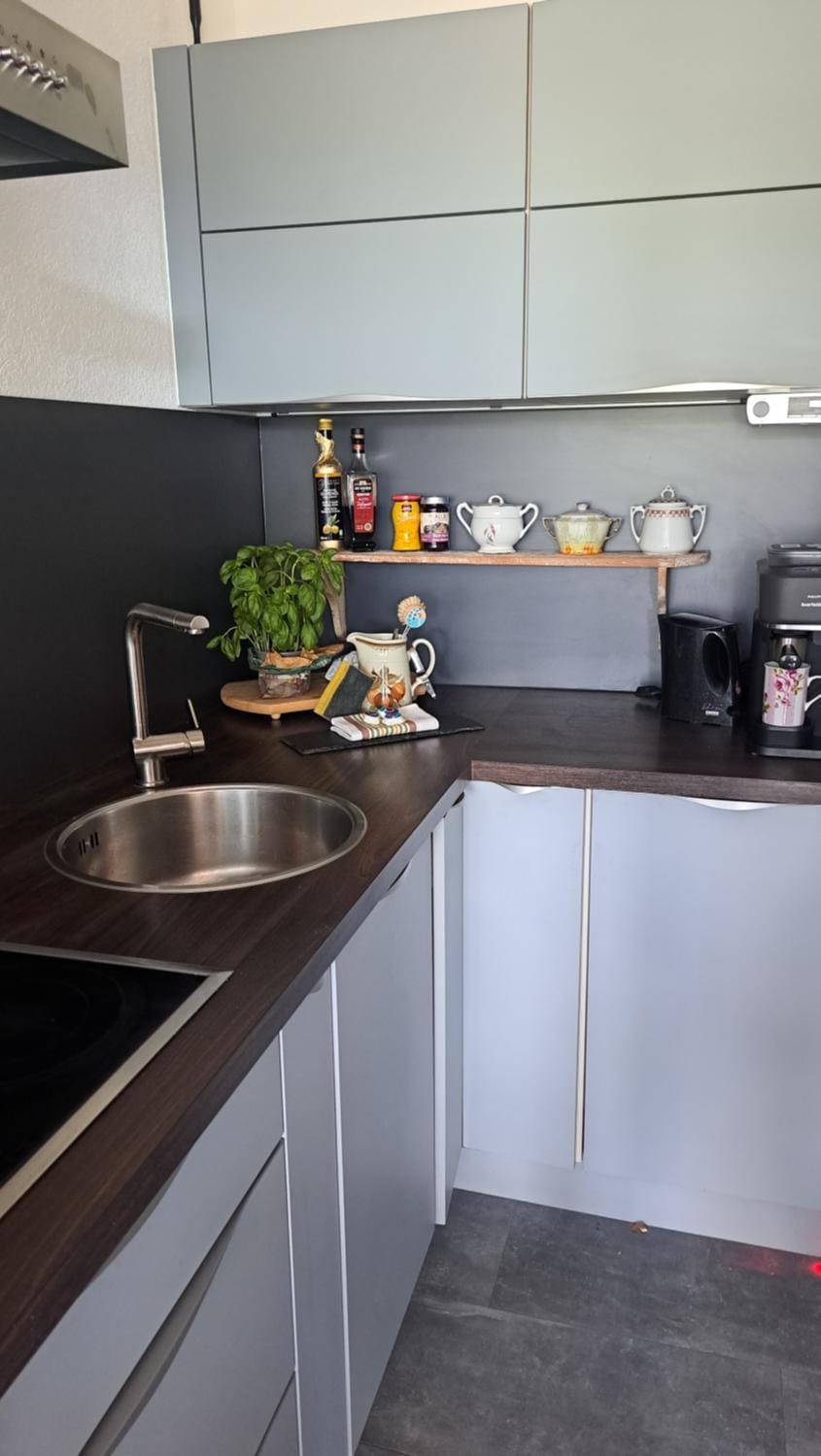Coffee/tea facilities, Kitchen or kitchenette, dishwasher, stove, kitchen