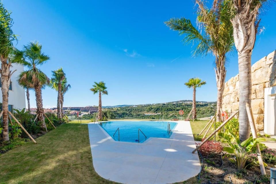 Natural landscape, Garden, Swimming pool, Swimming pool