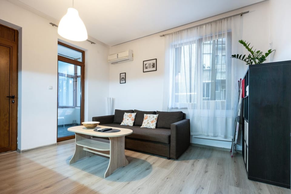 Living room, air conditioner