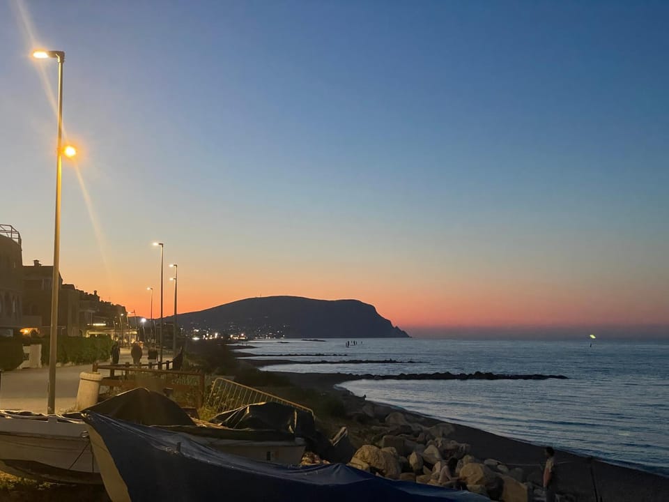 Sea view, Sunset