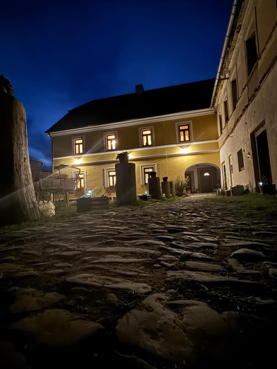 Property building, Night