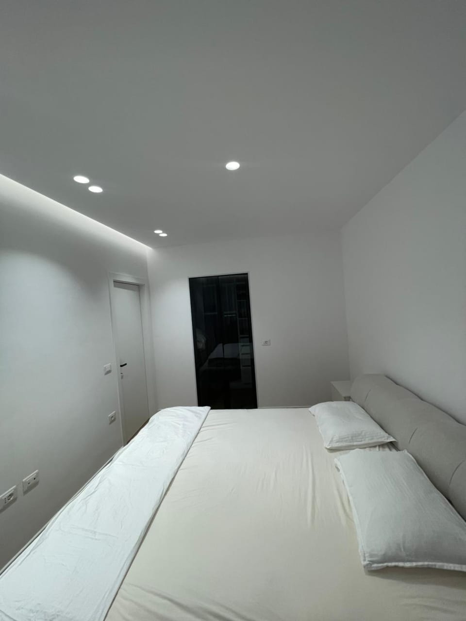 White Rooftop Living Apartment in Tirana