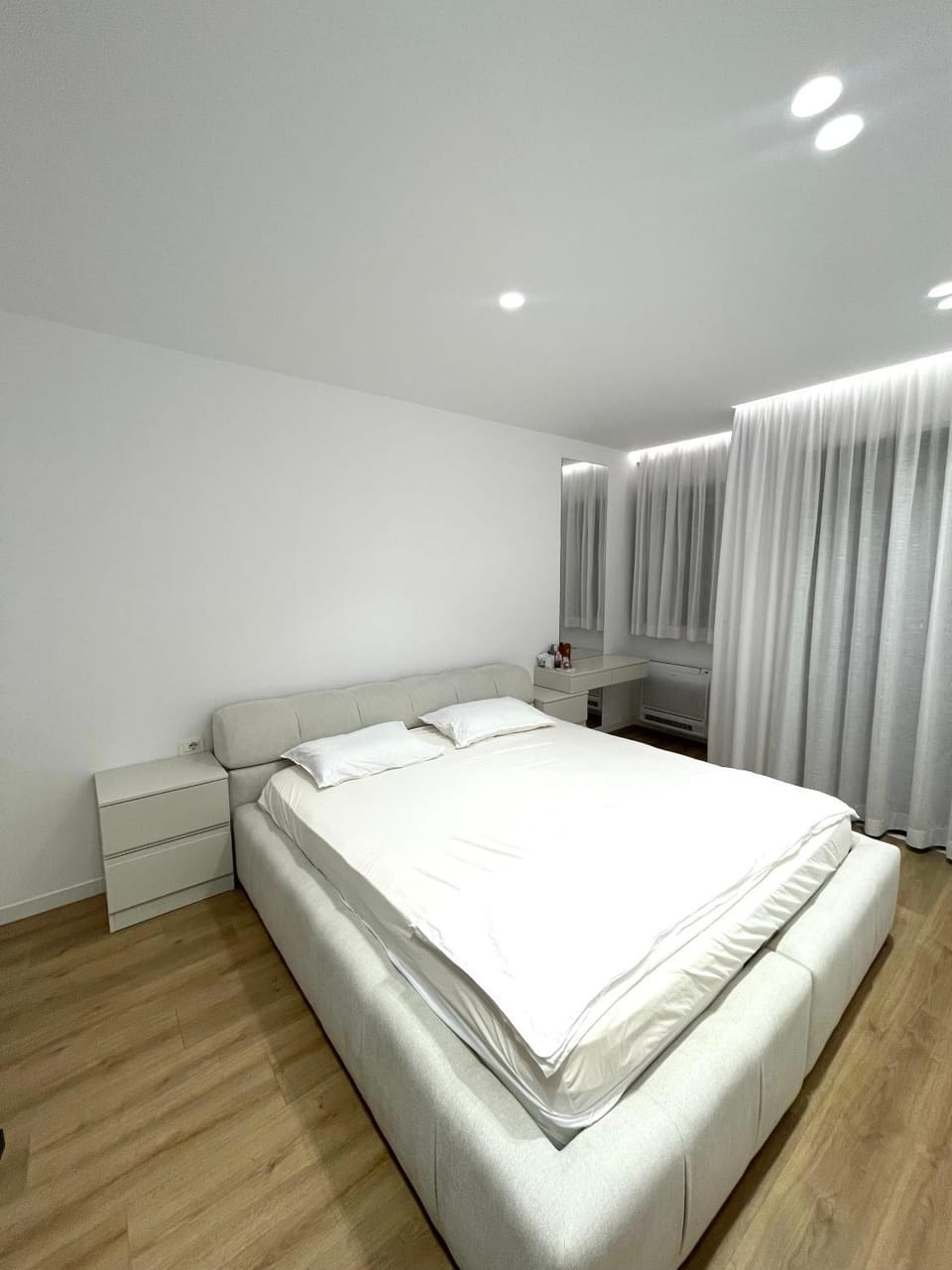 White Rooftop Living Apartment in Tirana
