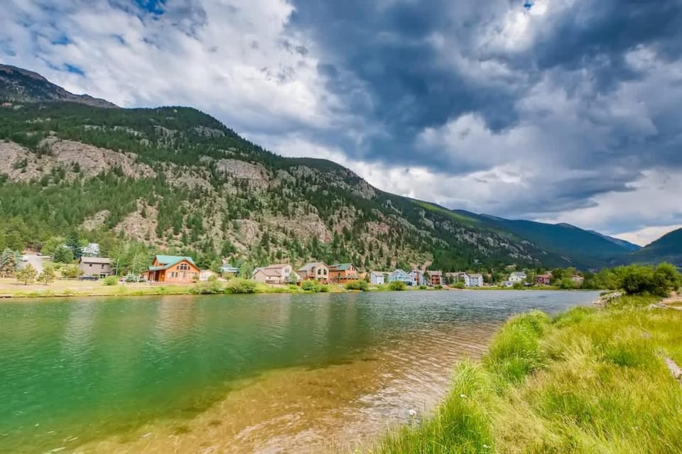 Day, Natural landscape, Lake view, Mountain view