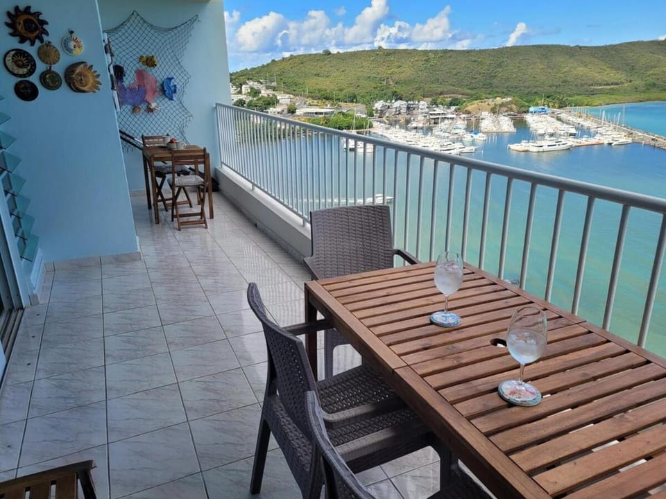 180 Degree Ocean Views , Saltwater Pool & Marina and Very Close to the Best Beaches Apartment in Fajardo