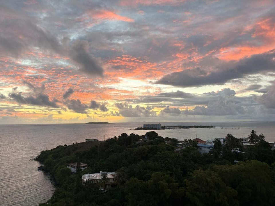 180 Degree Ocean Views , Saltwater Pool & Marina and Very Close to the Best Beaches Apartment in Fajardo
