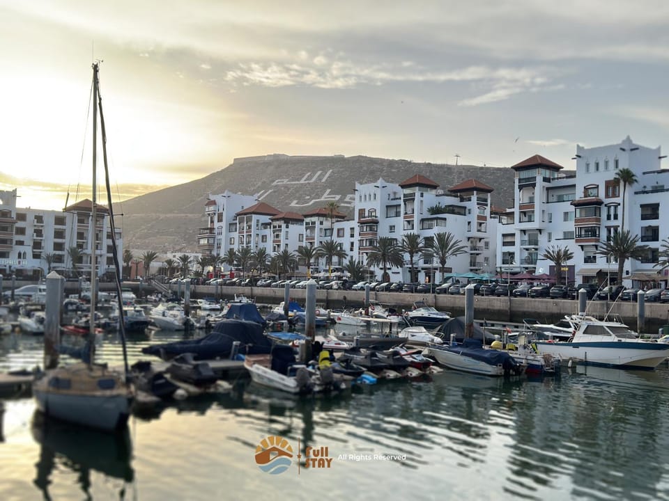 FullStay Marina Apartments - Pool and Beach Access, Parking Included Apartment in Agadir