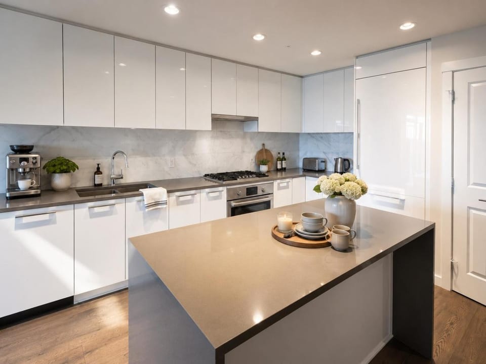 Modern 2BR plus Den in Wesbrook Village Apartment in Richmond