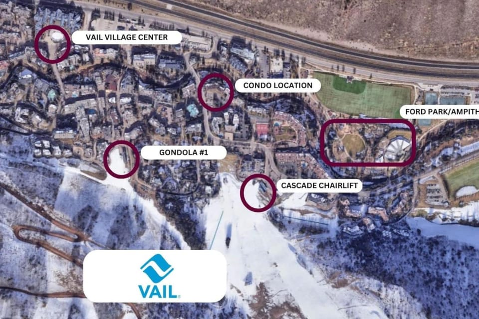 Vail Village Condo Walk to Ski Lift House in Vail