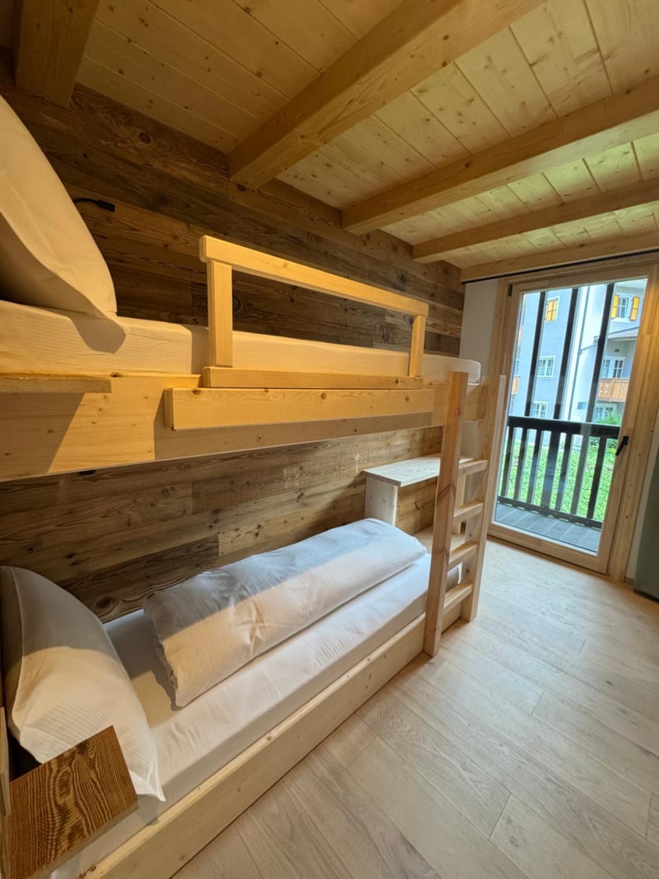 Photo of the whole room, bunk bed