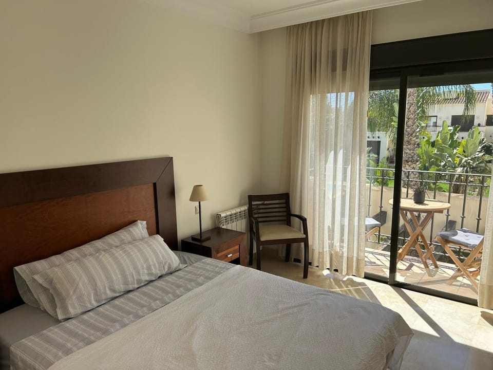 Property building, Living room, Bedroom