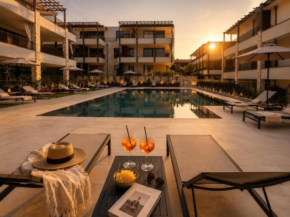 SalvatoreHomes - Casa Serenia - Ultra Luxury Duplex in the Heart of Bardolino with Dream Garden & Direct Infinity Pool Access Apartment in Bardolino