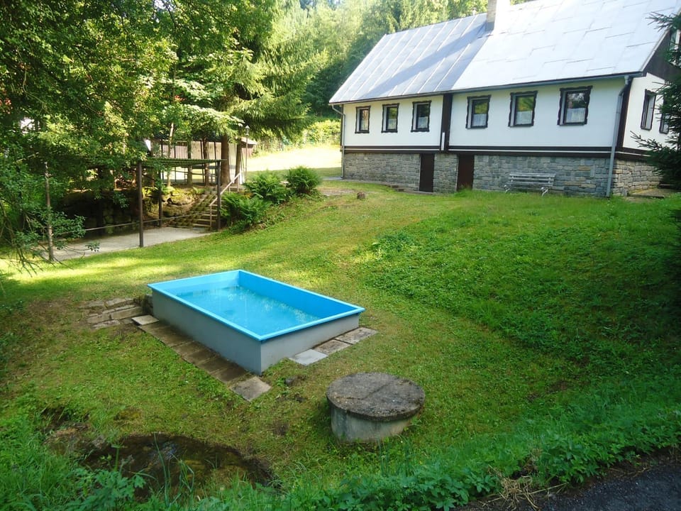 Property building, Garden, Pool view