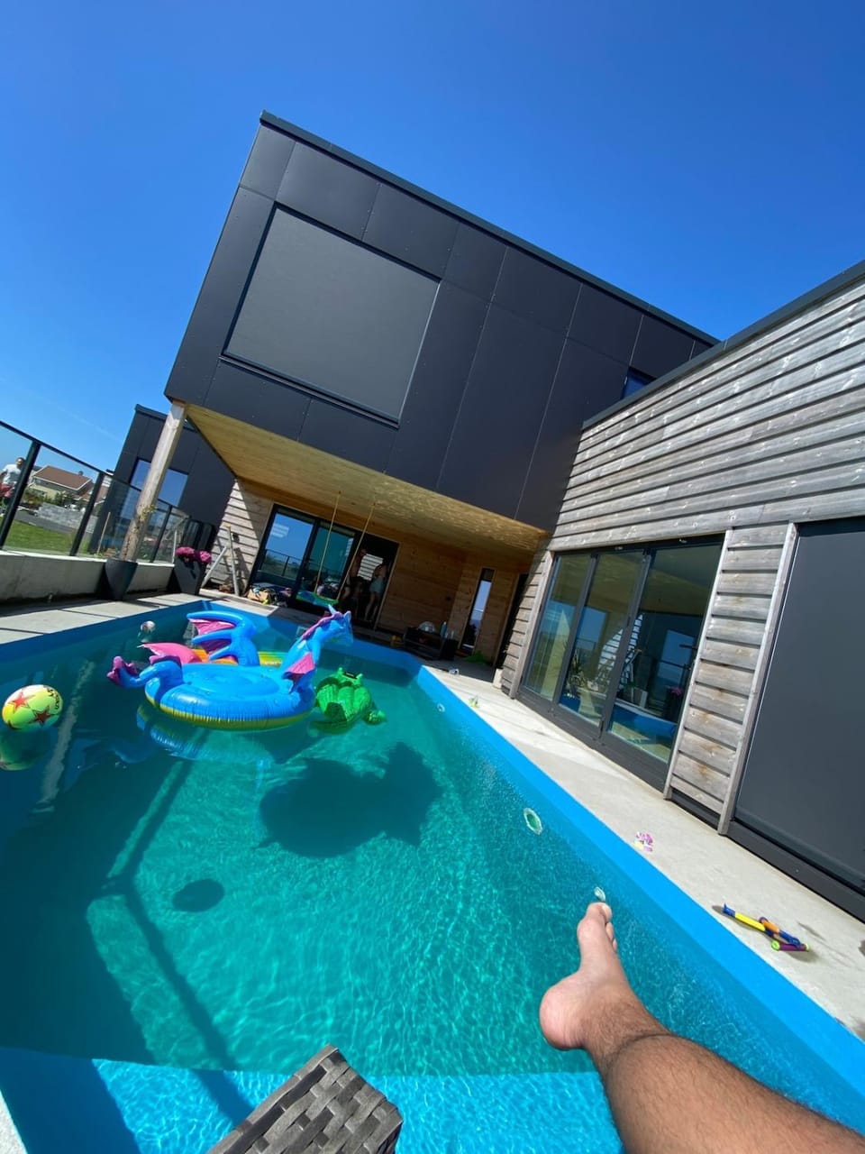 House with pool and steam bath on the beach! Villa in Rogaland