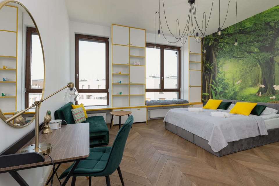 Bed, Living room, Photo of the whole room, Bedroom