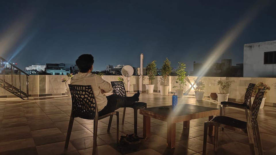 Sky Aura Penthouse Aesthetic Premium Stay with luxury Terrace Garden in Vaishali Nagar Jaipur House in Jaipur