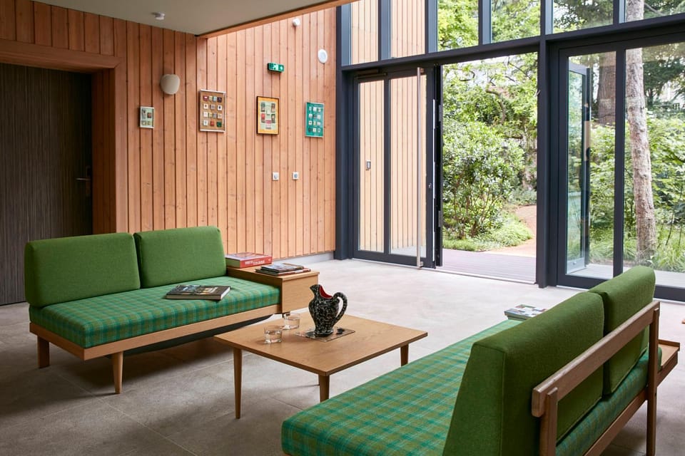 Lobby or reception, Garden view