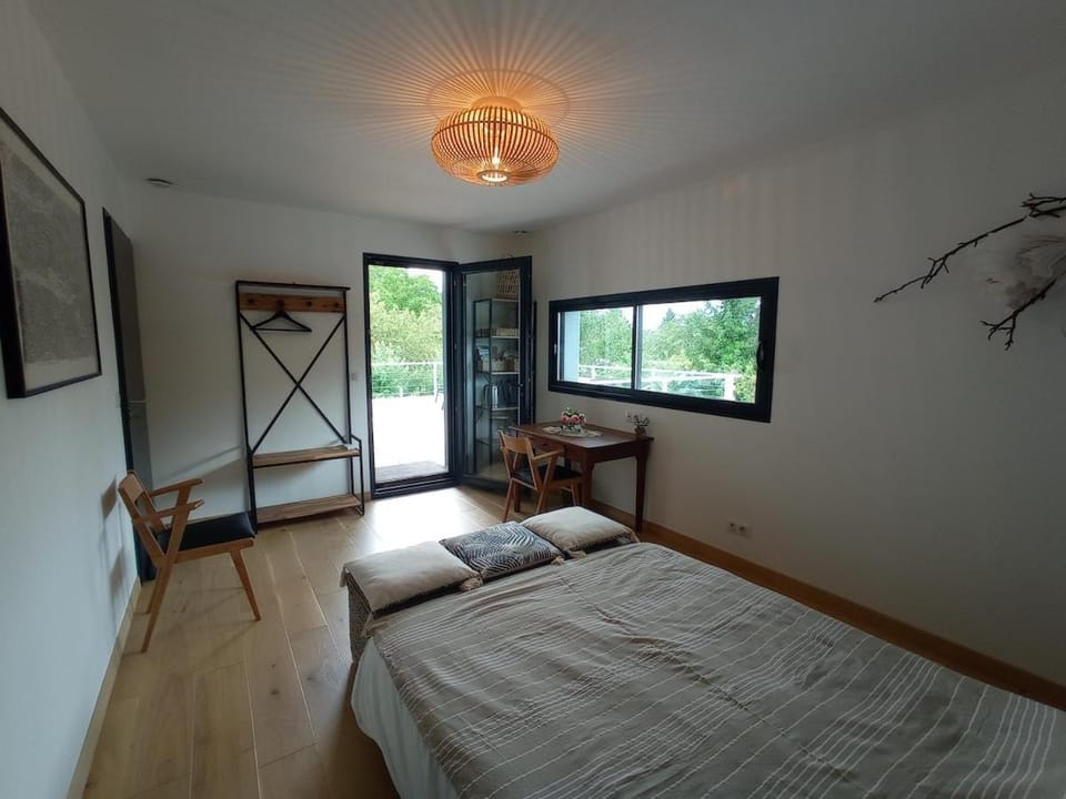 Côté jardin Chambre climatisée House in Bergerac