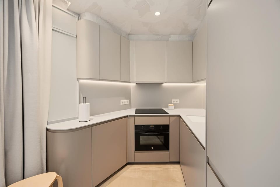 Kitchen or kitchenette, Living room