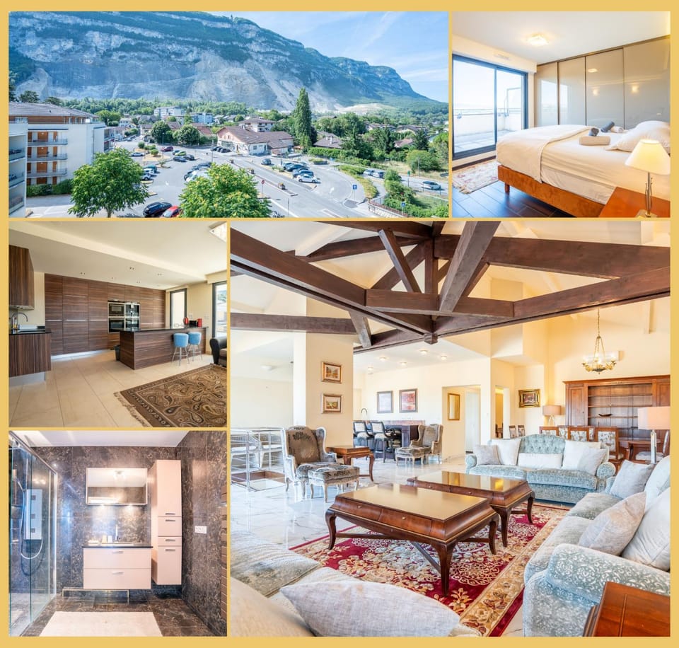 Chez Jin I T5 I Etrembières Apartment in Canton of Geneva