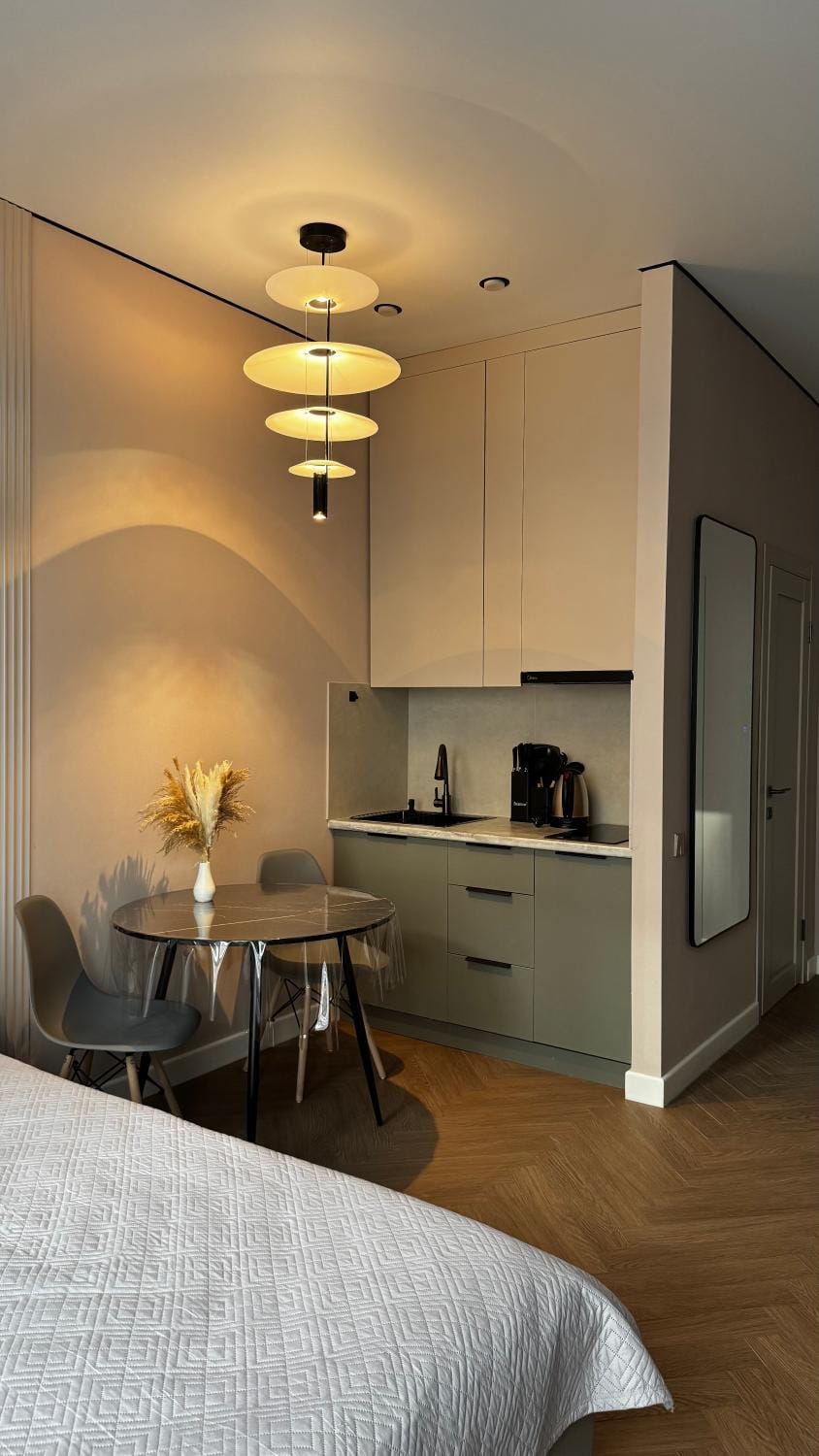 Coffee/tea facilities, Kitchen or kitchenette, Dining area