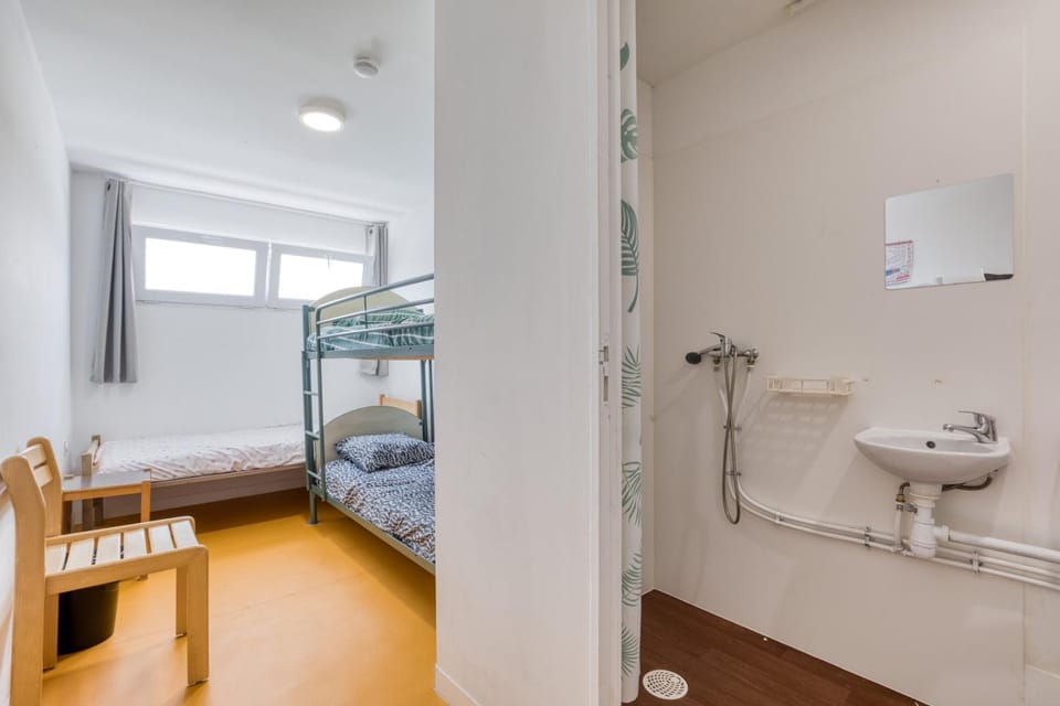 Property building, Living room, Bedroom