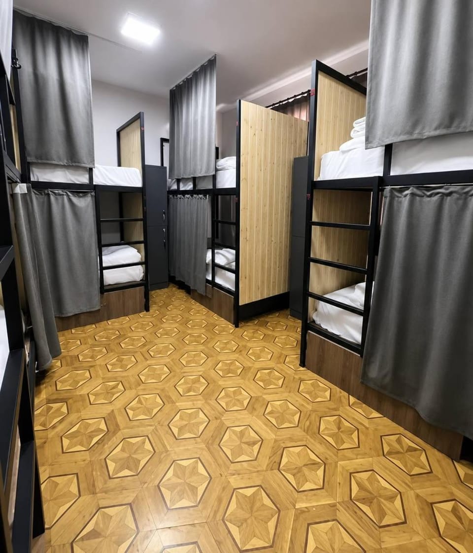 Bed, Bedroom, bunk bed, wardrobe