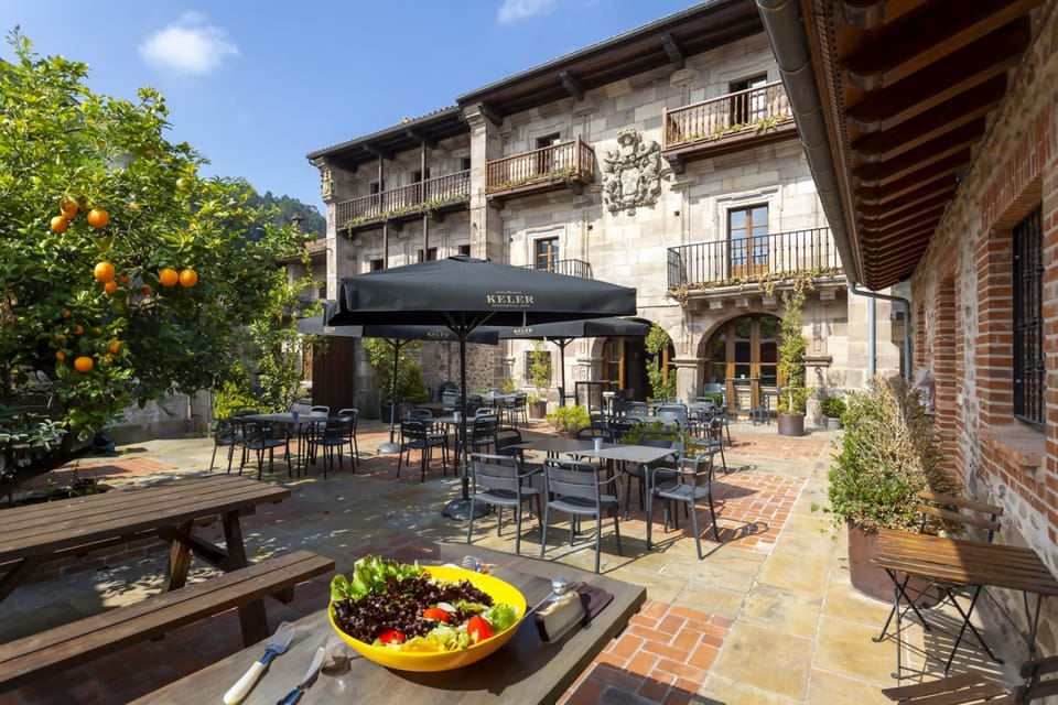 Property building, Patio