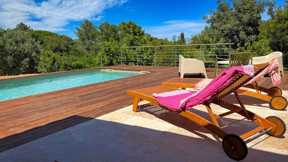 Patio, Garden, Garden view, Pool view, Swimming pool, sunbed