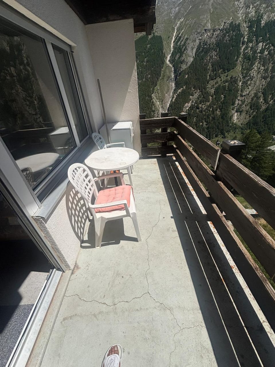 Breathtaking view Balcony 4 people Apartment in Saas-Fee