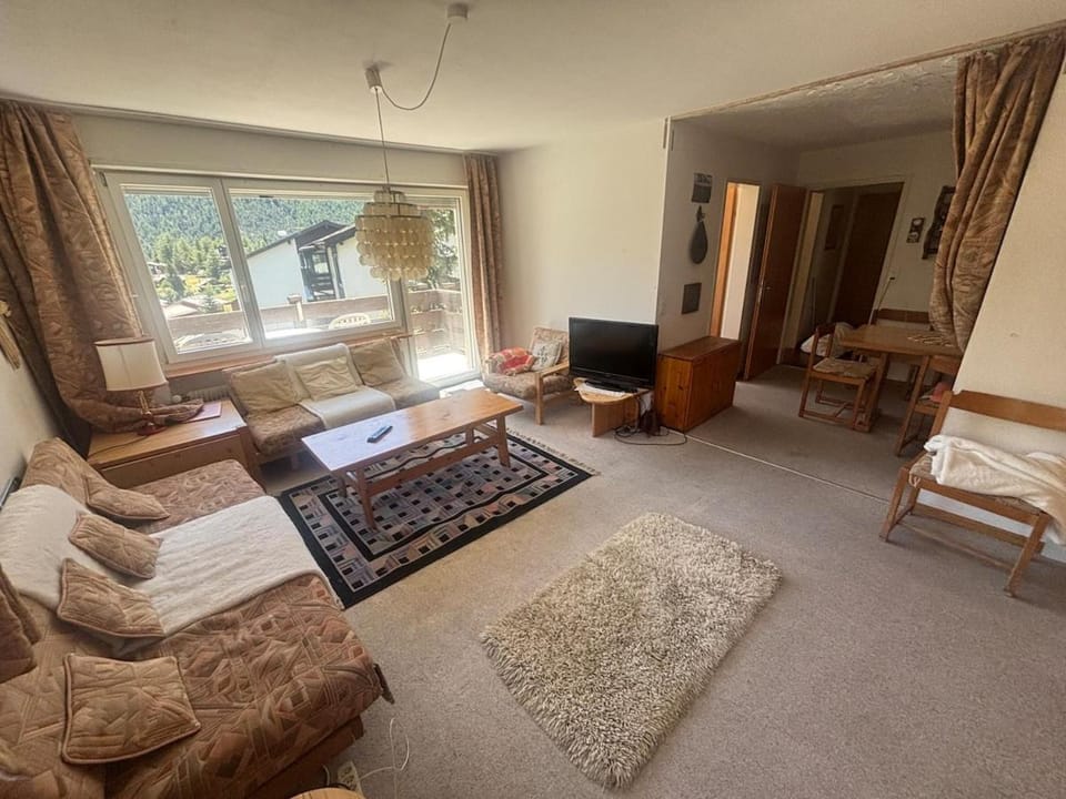 Breathtaking view Balcony 4 people Apartment in Saas-Fee