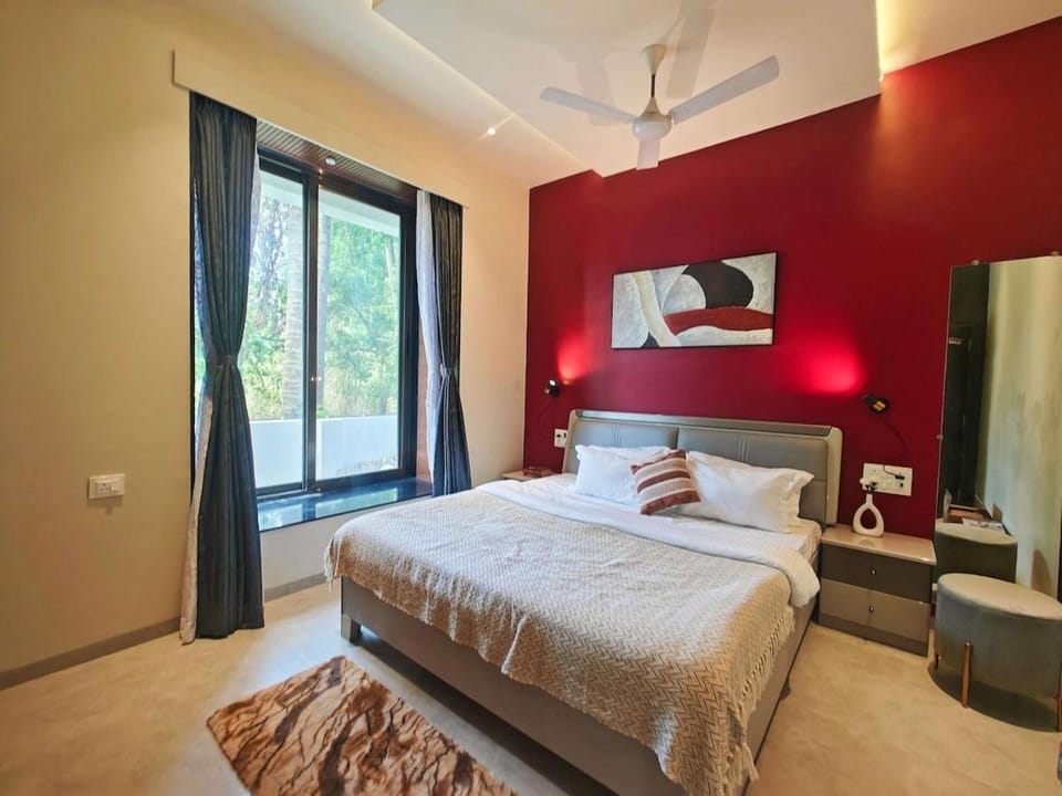 StayLeisurely Ocean Mosaic Nagaon Alibaug Villa in Maharashtra