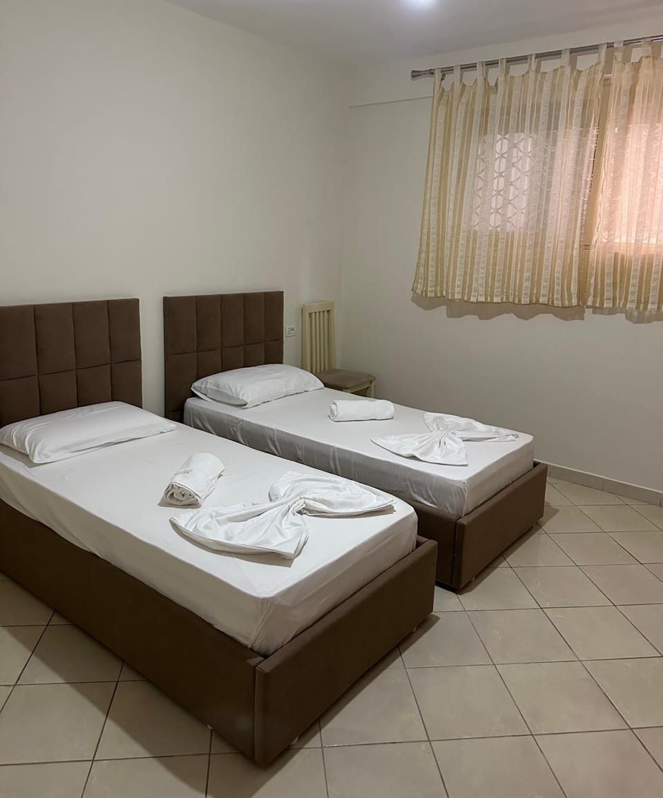 Photo of the whole room, Bedroom, towels