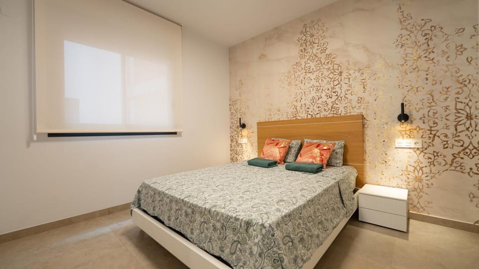 Bed, Photo of the whole room, Bedroom, towels, wardrobe
